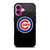 CHICAGO CUBS REFLECTED LOGO iPhone 16 Plus Case Cover
