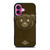 COACH NEW YORK BROWN BEAR iPhone 16 Plus Case Cover