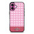 COACH NEW YORK PINK iPhone 16 Plus Case Cover