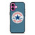 CONVERSE SNEAKERS LOGO BLUE iPhone 16 Plus Case Cover