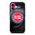 DETROIT PISTONS LOGO iPhone 16 Plus Case Cover