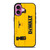 DEWALT LOGO TOOL QT COOLER BOX ICON iPhone 16 Plus Case Cover