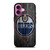 EDMONTON OILERS WOODEN LOGO iPhone 16 Plus Case Cover