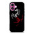 FERRARI LOGO CHROME HORSE iPhone 16 Plus Case Cover