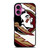 FLORIDA STATES UNIVERSITY FSU SEMINOLES FOOTBALL LOGO iPhone 16 Plus Case Cover