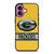 GREEN BAY PACKERS LOGO FOOTBALL iPhone 16 Plus Case Cover