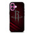 HOUSTON ROCKETS CARBON LOGO iPhone 16 Plus Case Cover