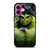 INCREDIBLE HULK CRACKS GLASS iPhone 16 Plus Case Cover