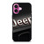 JEEP 4WD LOGO EMBLEM iPhone 16 Plus Case Cover