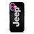 JEEP METAL LOGO iPhone 16 Plus Case Cover