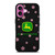 JOHN DEERE FLOWER CARBON iPhone 16 Plus Case Cover