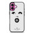 KATE SPADE BLACK WHITE FACE iPhone 16 Plus Case Cover