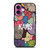 KAWS ICON FASHION FACES iPhone 16 Plus Case Cover