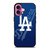 LA DODGERS LOS ANGELES BASEBALL TEAM LOGO ICON iPhone 16 Plus Case Cover