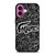 LACOSTE LOGO BLACK AND WHITE iPhone 16 Plus Case Cover