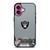 LAS VEGAS RAIDERS NFL ICON iPhone 16 Plus Case Cover
