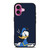 MAD DONALD DUCK DISNEY iPhone 16 Plus Case Cover