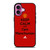 MANCHESTER UNITED FANS iPhone 16 Plus Case Cover