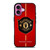 MANCHESTER UNITED MU LOGO iPhone 16 Plus Case Cover