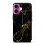 MARBLE GOLD PATTERN iPhone 16 Plus Case Cover