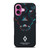 MARCELO BURLON BLACK PANTHER iPhone 16 Plus Case Cover MARCELO BURLON BLACK PANTHER iPhone 16 Plus Case Cover