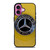 MERCEDES BENZ CAR LOGO YELLOW ICON iPhone 16 Plus Case Cover