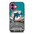 MIAMI DOLPHINS NFL FOOTBALL iPhone 16 Plus Case Cover
