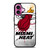 MIAMI HEAT ART LOGO iPhone 16 Plus Case Cover