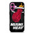 MIAMI HEAT NBA LOGO iPhone 16 Plus Case Cover