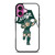MICHIGAN STATE SPARTANS LOGO FOOTBALL MASCOT iPhone 16 Plus Case Cover