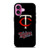MINNESOTA TWINS BASEBALL LOGO iPhone 16 Plus Case Cover