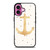 NAUTICAL ANCHOR POLKADOT iPhone 16 Plus Case Cover
