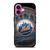 NEW YORK METS MLB LOGO iPhone 16 Plus Case Cover