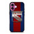 NEW YORK RANGERS LOGO METAL iPhone 16 Plus Case Cover