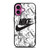 NIKE CAMO LOGO iPhone 16 Plus Case Cover