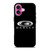 OAKLEY BLACK LOGO iPhone 16 Plus Case Cover