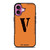 OFF WHITE V LONE LOGO iPhone 16 Plus Case Cover