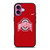 OHIO STATE LOGO FOOTBALL NIKE ICON iPhone 16 Plus Case Cover