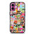 POWERPUFF GIRLS CARTOON NETWORK COLLAGE iPhone 16 Plus Case Cover