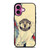 RED DEVILS MANCHESTER UNITED FC LOGO iPhone 16 Plus Case Cover