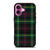 RED YELLOW TARTAN PLAID PATTERN iPhone 16 Plus Case Cover