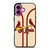 SAINT LOUIS CARDINALS MLB JERSEY iPhone 16 Plus Case Cover SAINT LOUIS CARDINALS MLB JERSEY iPhone 16 Plus Case Cover