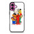 SESAME X STREET KWAS iPhone 16 Plus Case Cover SESAME X STREET KWAS iPhone 16 Plus Case Cover