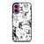 SPACE DOG WHITE PATTERN iPhone 16 Plus Case Cover