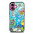 SPONGEBOB AND FRIENDS BUBBLES iPhone 16 Plus Case Cover SPONGEBOB AND FRIENDS BUBBLES iPhone 16 Plus Case Cover