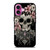 SUGAR SKULL FLOWER iPhone 16 Plus Case Cover
