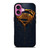 SUPERMAN GOLDEN LOGO iPhone 16 Plus Case Cover