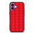 THE GUNNERS ARSENAL RED PATTERN iPhone 16 Plus Case Cover