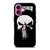 THE PUNISHER MARVEL LOGO iPhone 16 Plus Case Cover