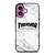 THRASHER SKATEBOARD MAGAZINE LOGO MARBLE iPhone 16 Plus Case Cover